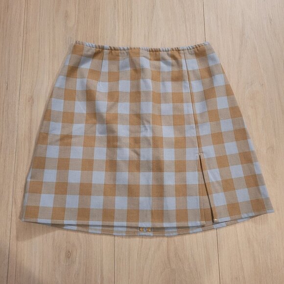 SUNDAY BEST | Aritzia Plaid Skirt | Sz. 00 - Picture 1 of 5
